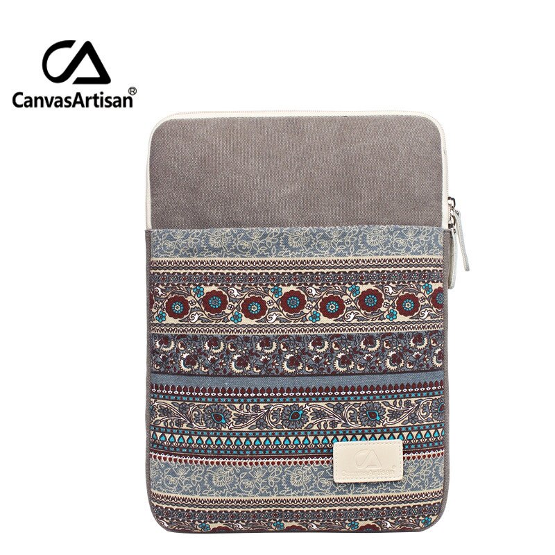 15 Inches Canvas Briefcase For Laptop 13"14"15"inches For Tablet Protective Shakeproof Sleeves Bags Notebooks Delicated: light grey