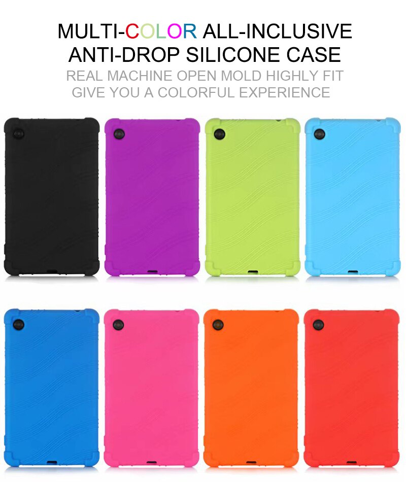 Étui en Silicone pour Lenovo Tab M7 7.0 pouces TB-7305F TB-7305X TB-7305i Tablette Souple Housse de Support Funda Coquille pour Les Enfants