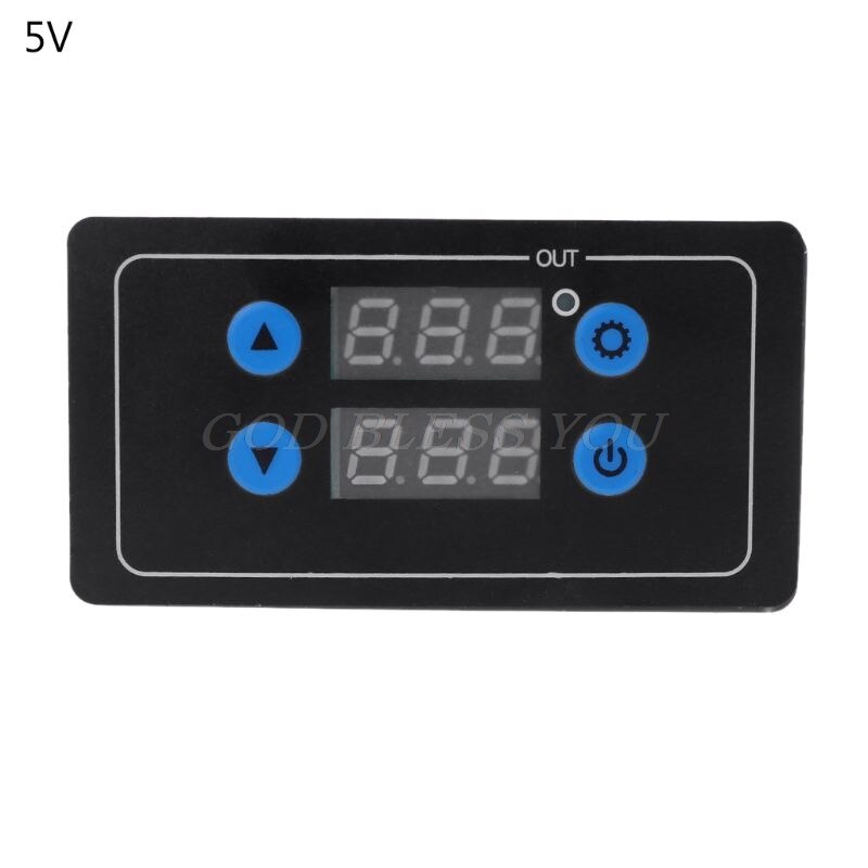 0.1S-999H Countdown Timer Programmeerbare Cyclus Controle Module Tijd Dalay Relais 5V/12V/220V Optioneel Voltage: 5V