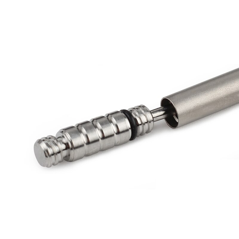 titan Lomme Tannpirker holder - Gjenbrukbar Vanntett Metall Tannpirker Boks