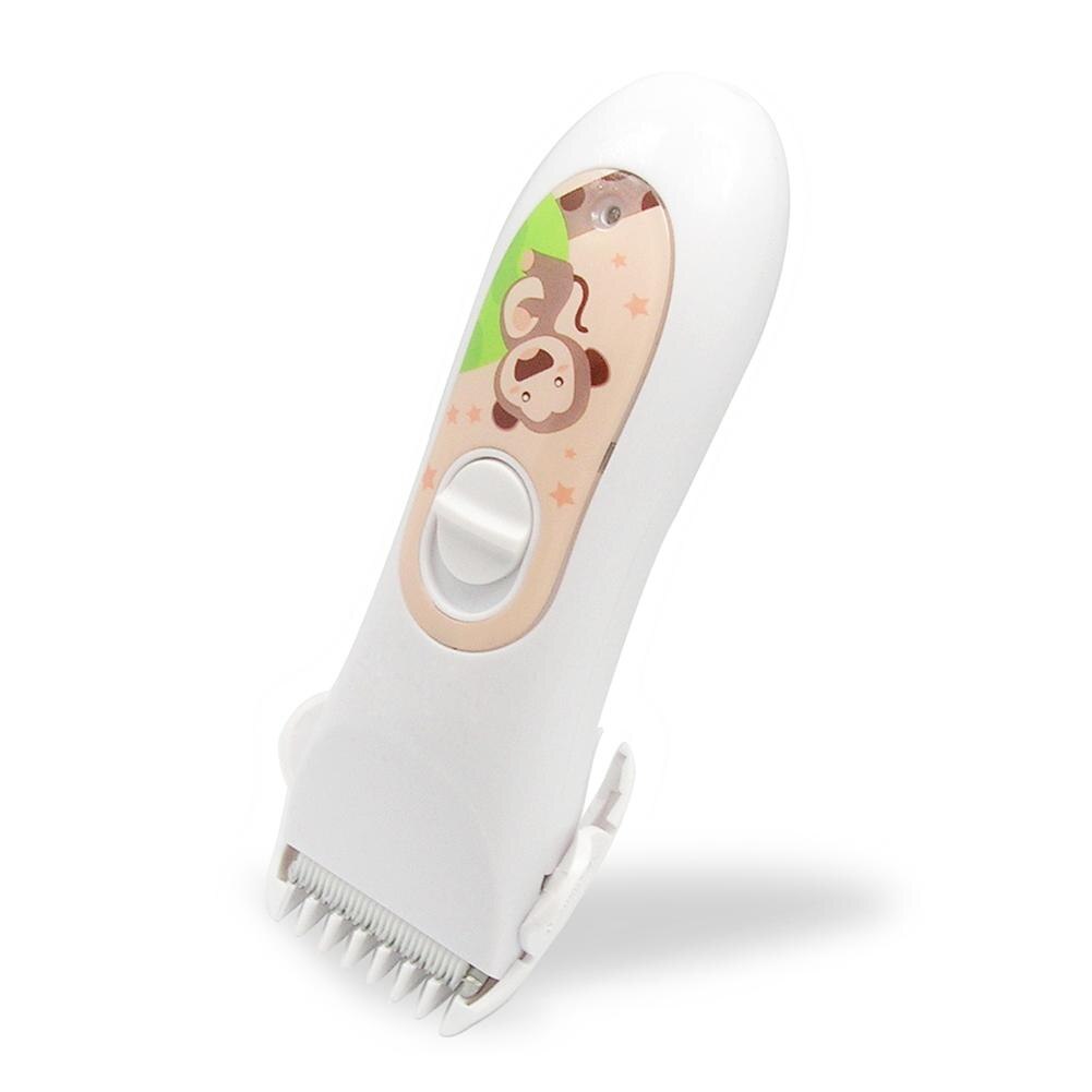 Professionele Usb Oplaadbare Waterdichte Kindje Elektrische Haar Kapsel Clipper Oplaadbare Rustig Kids Baby Vrouwen Haar Scheerapparaat