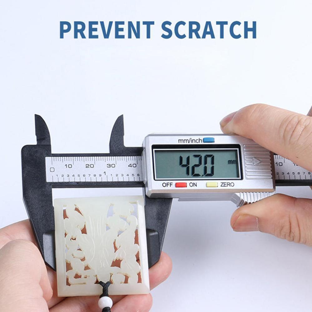 High precision electronic digital display Vernier caliper ruler inner measuring outer diameter 0-150mm plastic gauge tool G7E5