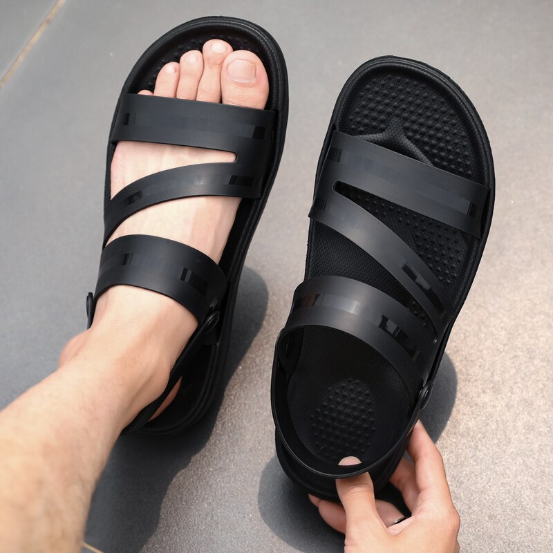 Comfortable Men Pool Sandals Summer Outdoor Beach Sandals Man Casual Water Shower Slippers Sandalia Masculina