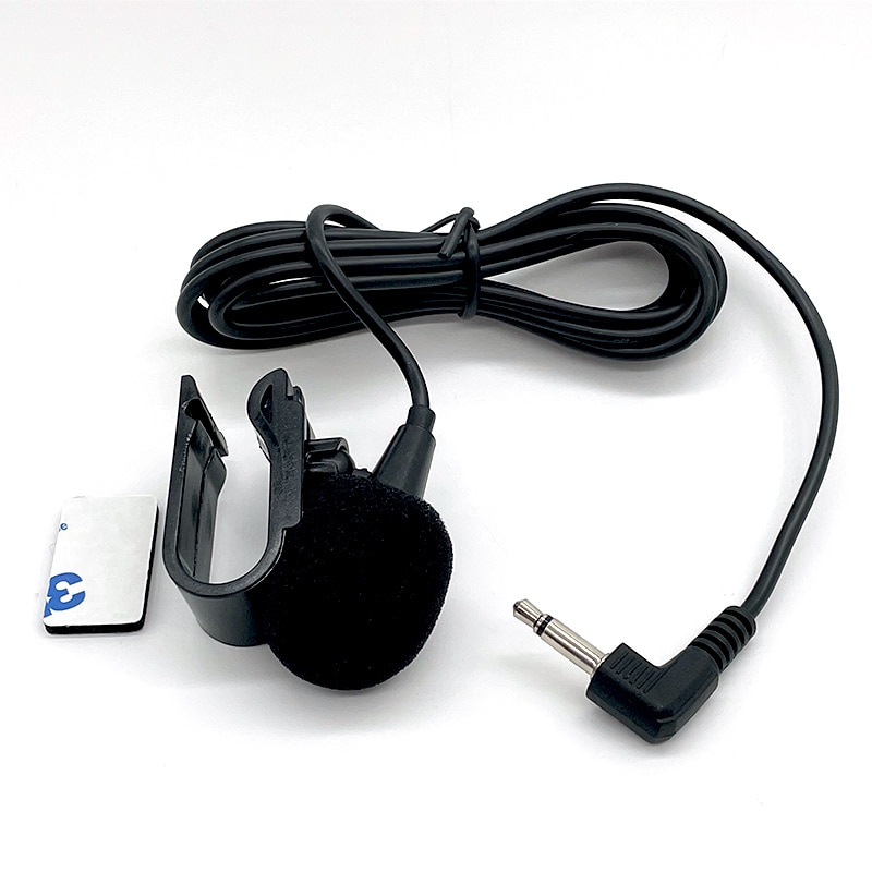 2.5Mm 3.5Mm Jack Auto Gps Bluetooth Navigator Microfoon Omnidirectionele Externe Versterker Microfoon 150Cm