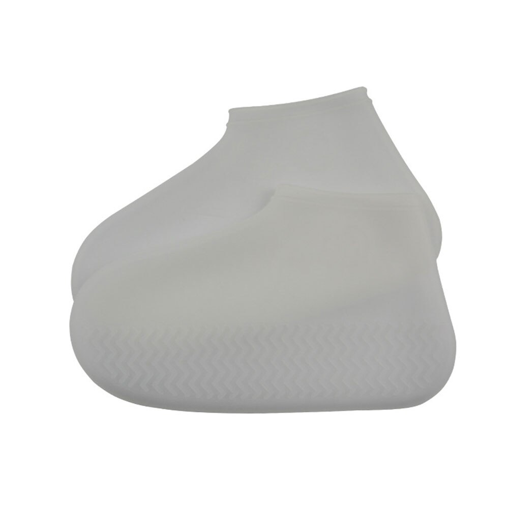 1 Pair Reusable Shoes Covers Waterproof Silicone Shoes Protectors for Indoor Outdoor can CSV