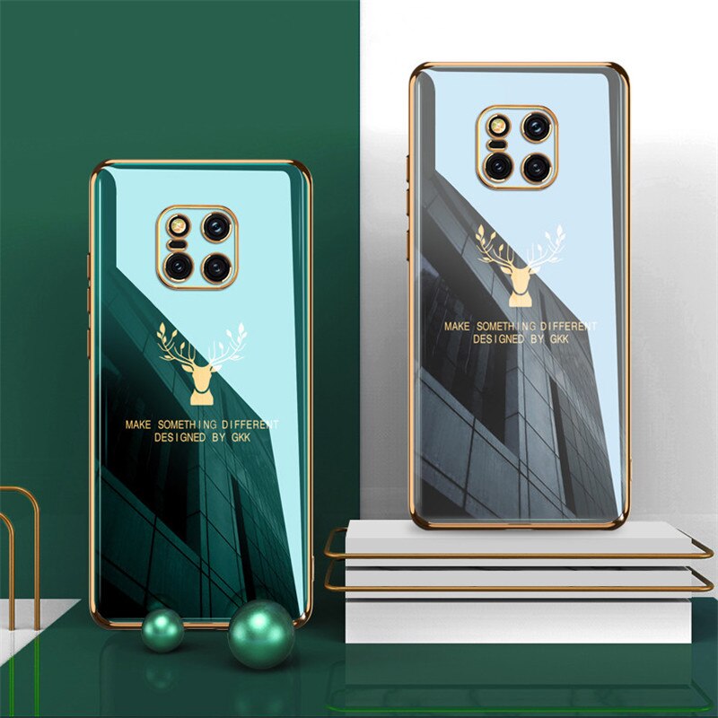 Gkk Zachte Siliconen Shockproof Phone Case Voor Huawei Mate 20 Pro Electroplated Tpu Bescherming Cover Voor Huawei Mate 20 Case fundas