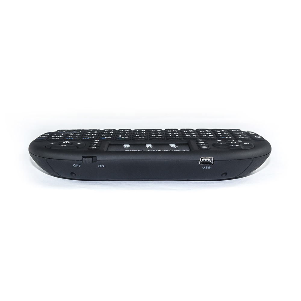 Beleuchtete Tastatur Mini Rii i8 + 2,4 Ghz kabellos-Luft Maus Englisch/Hebräisch/Russisch/Spanisch Tastatur Fernbedienung für TV Kasten PC