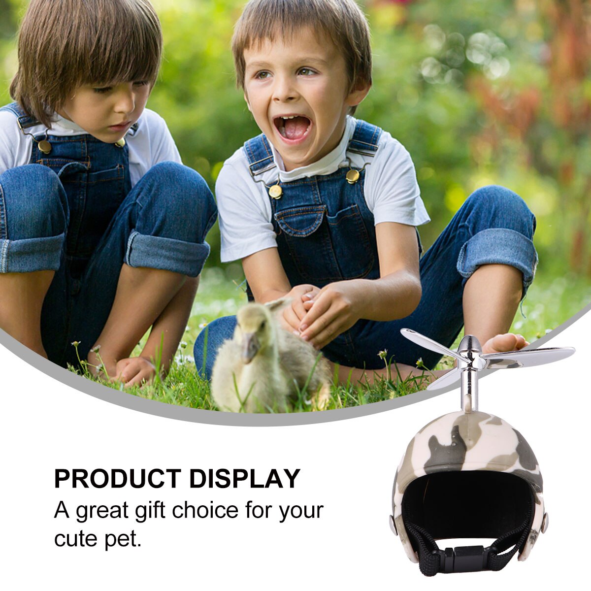 2Pcs Bescherming Helm Grappige Kip Helm Pet Hoed Helm Voor Pet