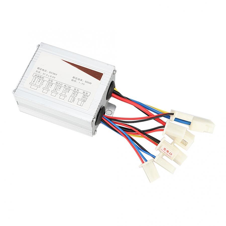 Controlador de velocidad del cepillo del Motor eléctrico de 36V 500W para Scooters bicicletas triciclos