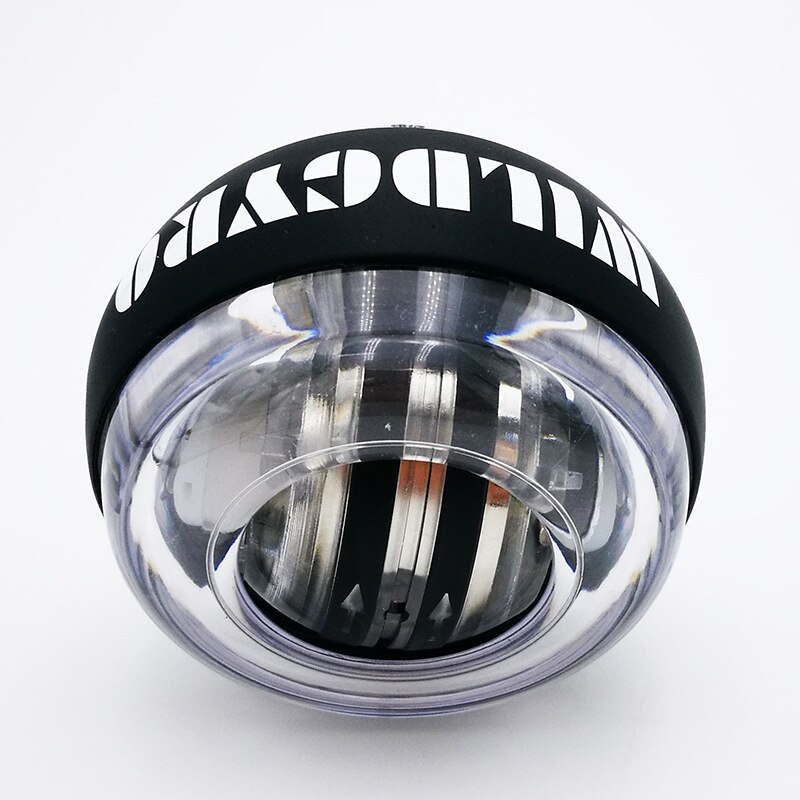 Boule de puissance pour la relaxation des muscles, Gyroscope, LED + compteur de vitesse, exercice de renforcement des mains, Gyro Powerball de Fitness