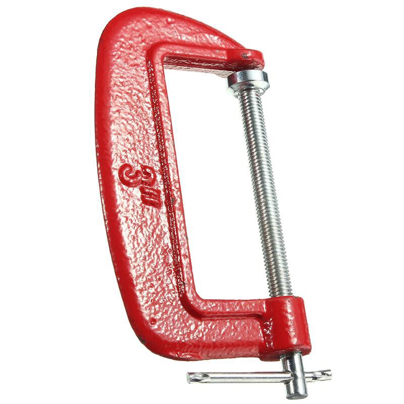 1-3inch Woodworking C-clamp G-clamp Heavy Duty Metal Carpenter Handyman Vise Grip Woodworking Tool