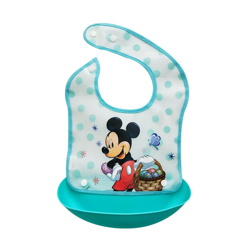 Saliva serviette EVA bol à aliments jetables étanches pour enfants, poche d'alimentation as45