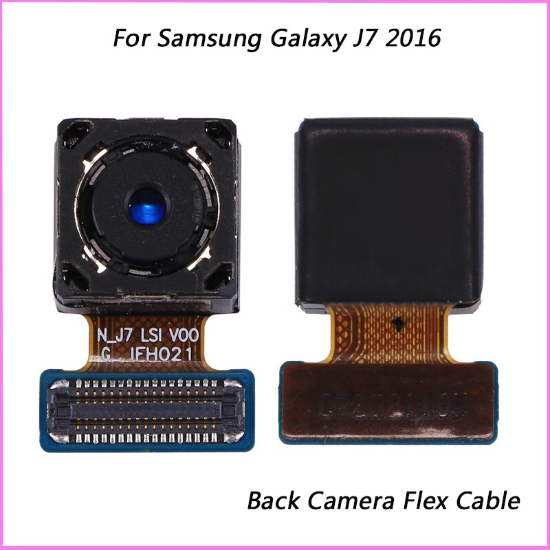 Terug Camera Voor Samsung Galaxy J7 Achter Hoofd Terug Camera Flex Kabel Module Deel Voor Samsung J7 J710F vervanging Deel