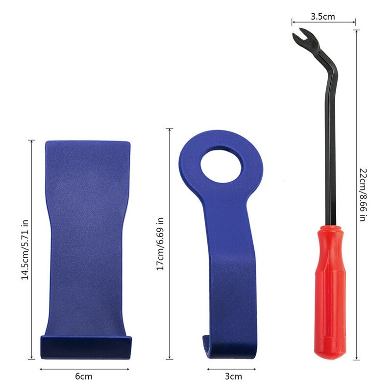 12PCS Car Repair Tool Set Auto Radio Portable Mechanics Auto Door Removal Tools Car Stereo Disassembly Hand Tool Kit