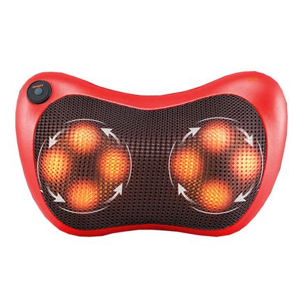 Shiatsu Massage Pillow Infrared Heating Neck Shoulder Back Body Massager Device Cervical Health Care Massageador: 03