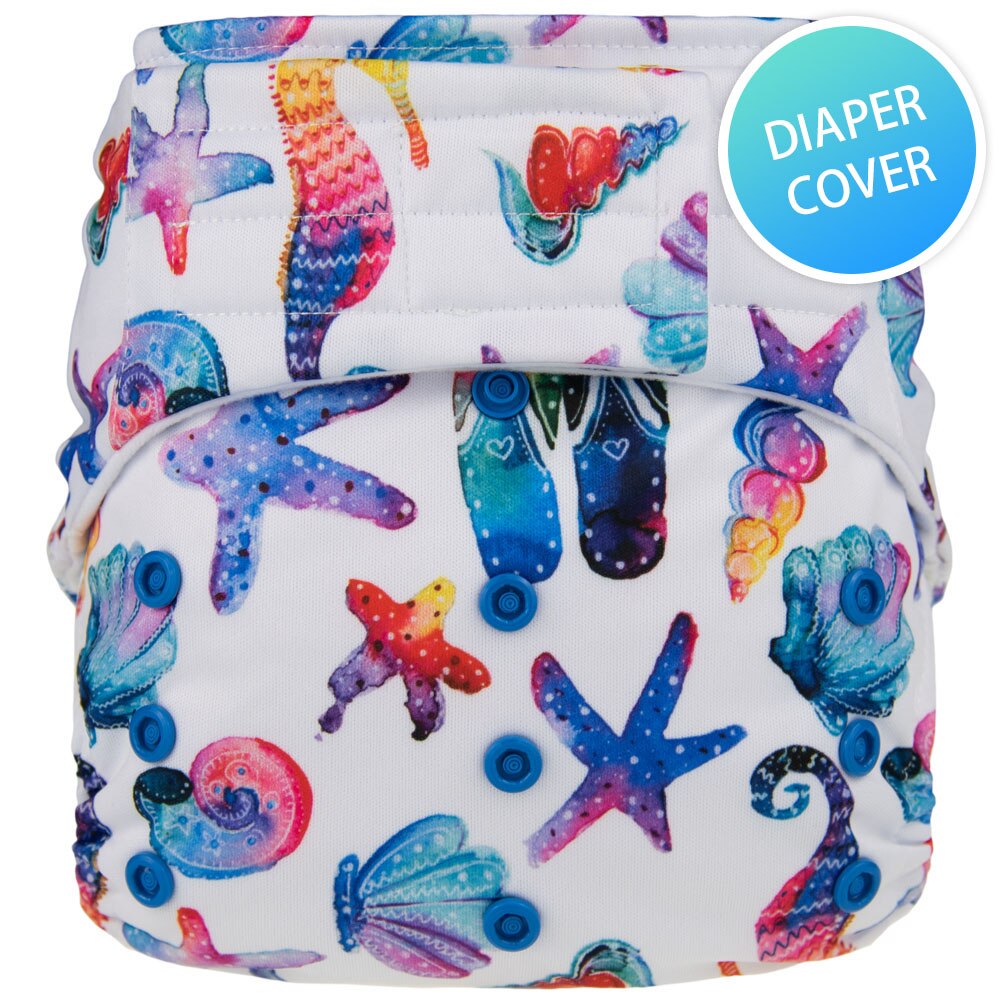 Pattern Hook &amp; Loop Cloth Diaper Cover Washable Baby Boy Girl Nappy Child Infant: H30