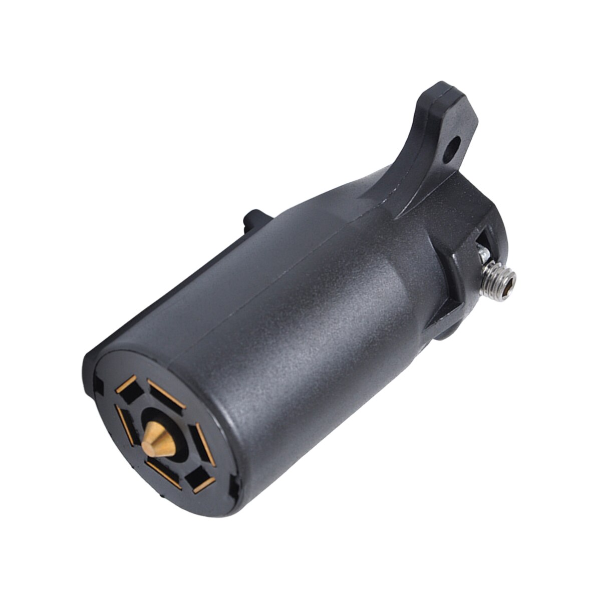 1pc 7 Pin Trailer RV Trailer Wiring Adapter Light Connector Adapter Plug Caravans Trailer Semitrailers Adapter Connector