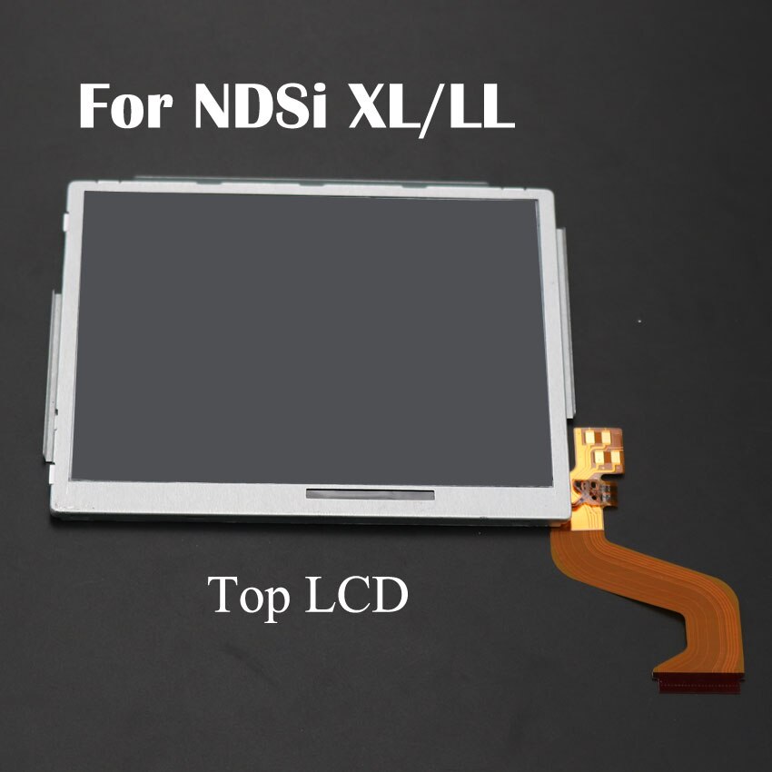 YuXi Top Upper & Bottom Lower LCD Display Screen Replacement for Nintendo DS Lite For DSL For NDSL For 3DS 3DS XL LL: For NDSi XL Top