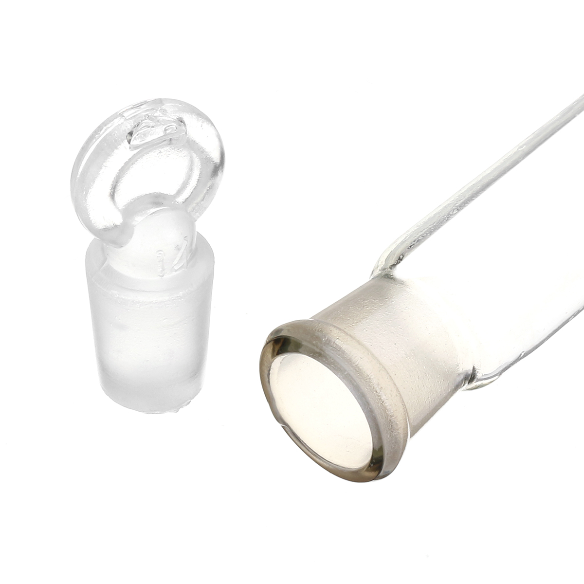 250ml Transparent Flask Glass Clear Glass Volumetric Flask with Stopper Lab Chemistry Glassware for School Teaching Lab Supplies