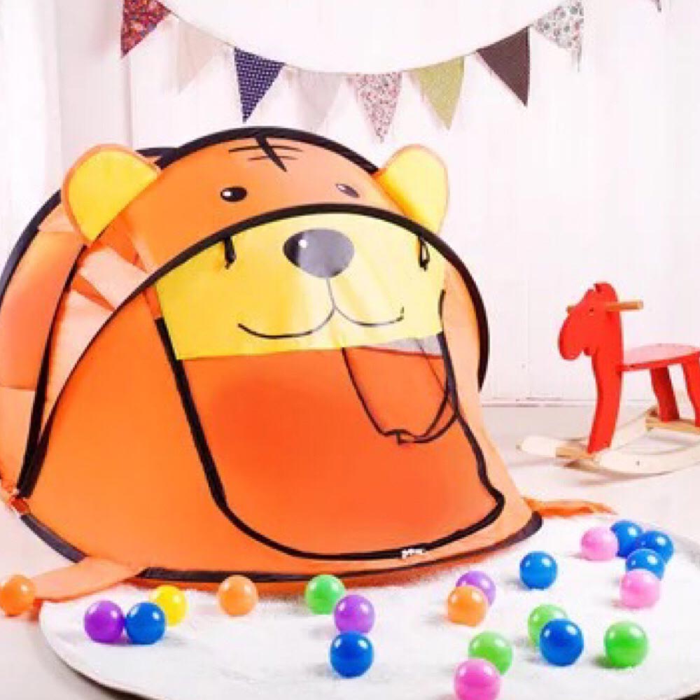 Hus tält kartong tiger spel tält för barn tipi tält för barn torr pool med bollar barn hus rum baby leksaker för pojkar
