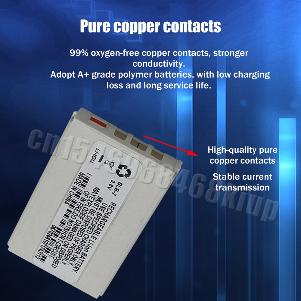 1-20PCS BLB-2 BLB 2 BLB2 Replacement Li-ion Phone Battery For Nokia 8210 8250 8850 8910 8310 5210 6500 6590 6510 3610 8270 8910i