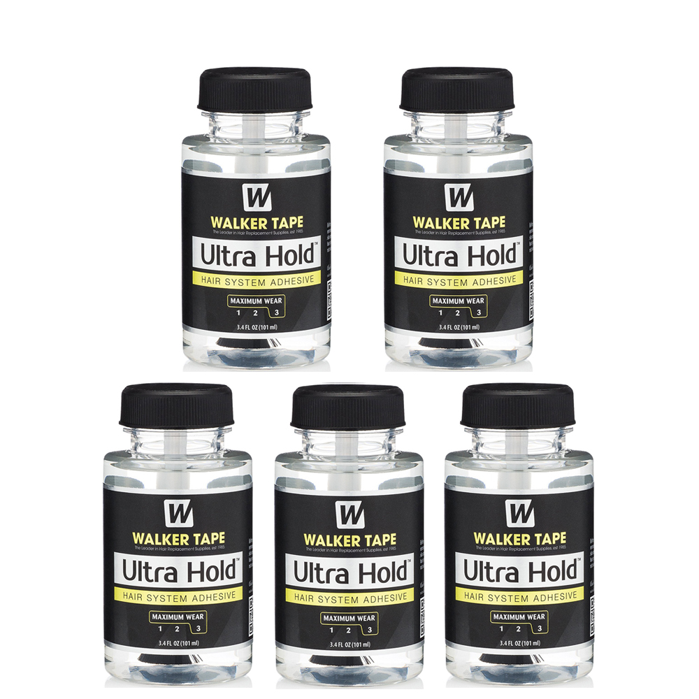 Haarsystem-Toupet-Kleber, Ganzes 15/41/101 ml, Kleber mit starkem Halt, wasserdicht, Ultra-Hold-Lace-Front-Perückenkleber für Spitzenperücken, Klebstoffe: Black
