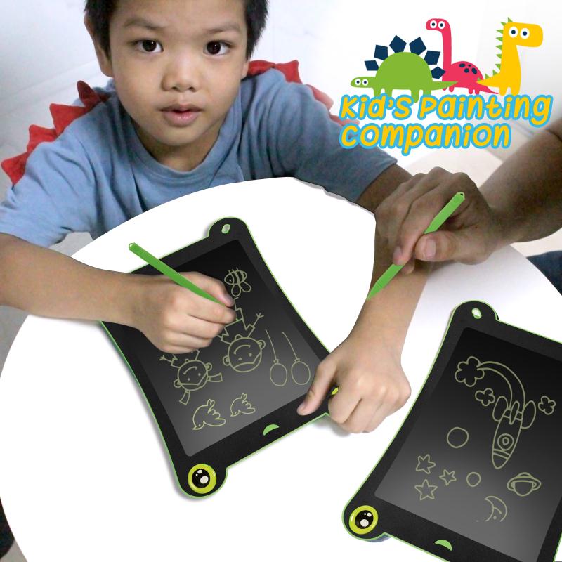 LCD Writing Tablet 8.5in Drawing Handwriting Pad Message Board Kids Writing Board Educational Mini Blackboard