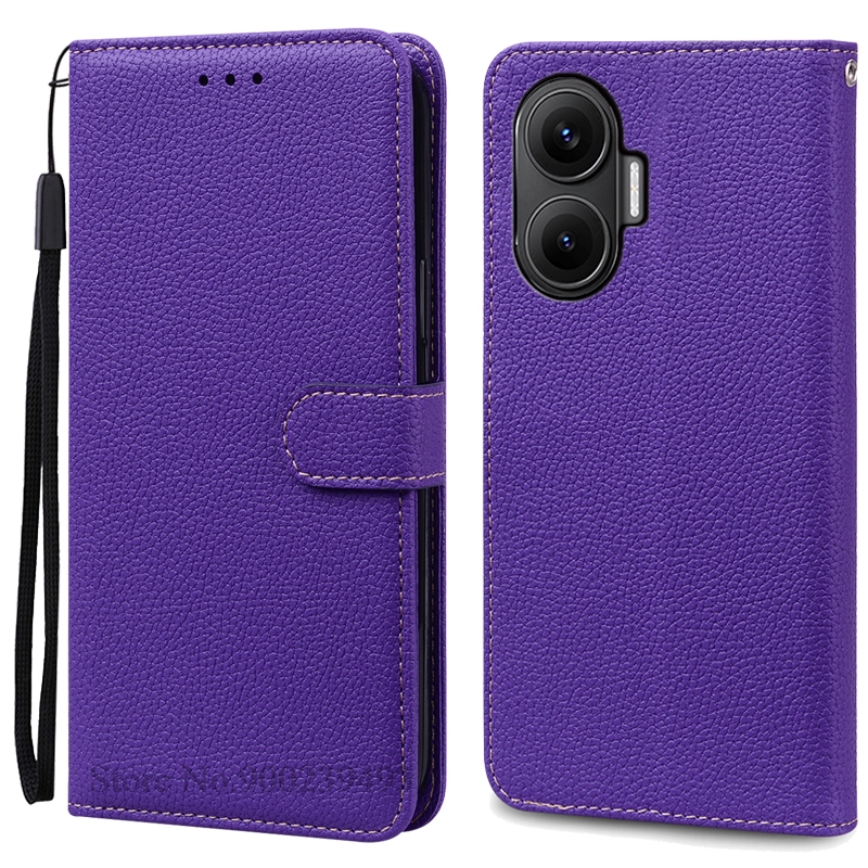 For Poco F7 Case Wallet Leather Flip Cover For Poco F7 Case Shockproof Book Cover Wallet Coque Fundas Shell: MULTI