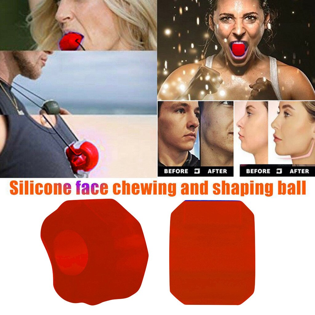 JawLine Exerciser Tone Your Face Facial Toner Anti-Wrinkle Facial Muscle Jaw Trainer Chews Device Face-lift artifact Beauty tool