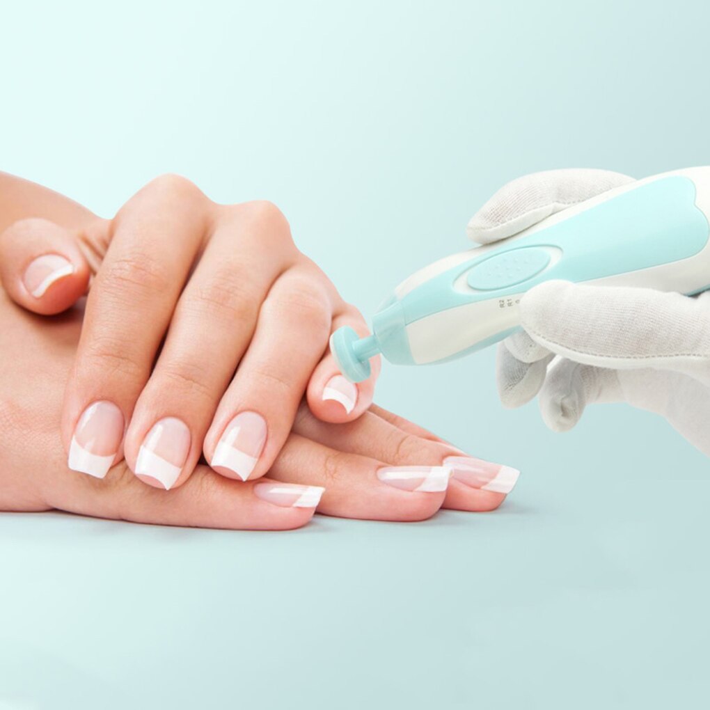 Electric Baby Nail Trimmer Manicure Pedicure Clipper Cutter Scissors Color Random Electric Nail Trimmer For Kids