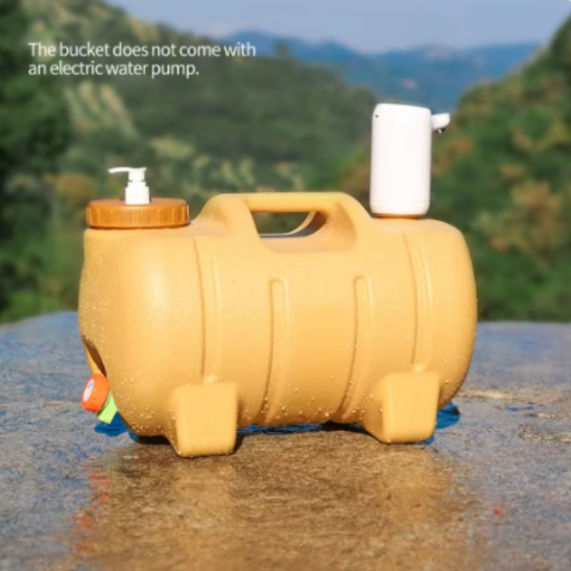Contenitore per acqua a forma di maialino Dispenser per bevande da 20 litri per picnic Pesca RV Secchio per acqua all'aperto Secchio per acqua all'aperto
