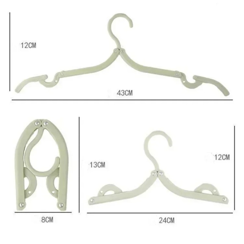 Multifunctional Folding Clothes Hanger Portable Clothes Hanger Foldable Drying Rack Space Saving Stand