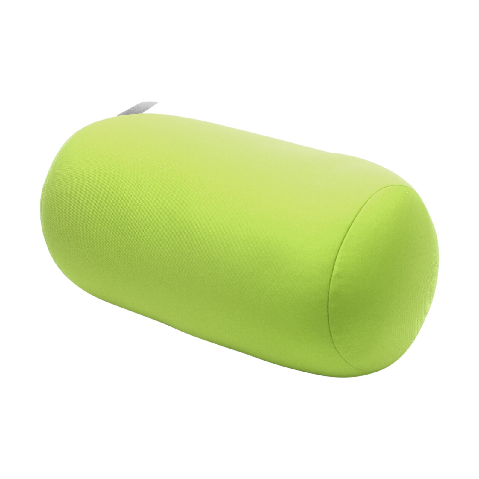 Microbead Roll Cushion Neck Waist Back Head Support Sleep Pillow Travel: GREEN
