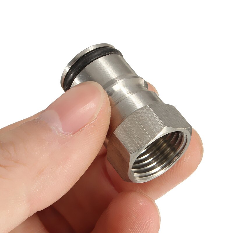 Set 2 Pezzi Valvole A Sfera In Acciaio Inox Per Homebrew Beer - Parti Per Dispenser Birra - Foto 7