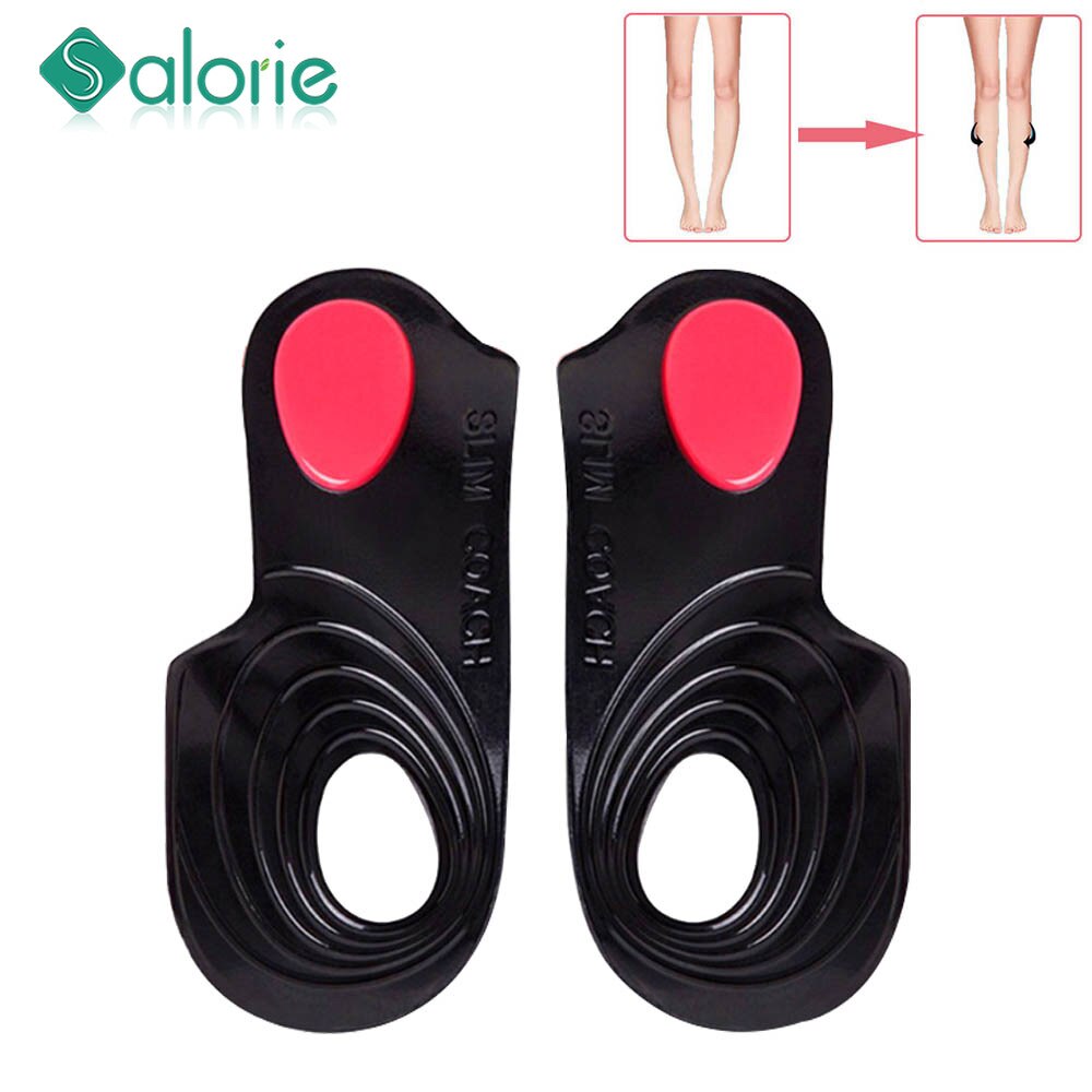 2pcs O-X-leg Correction Insoles foot Care Flat foot insoles male and female arch collapse support foot valgus correction
