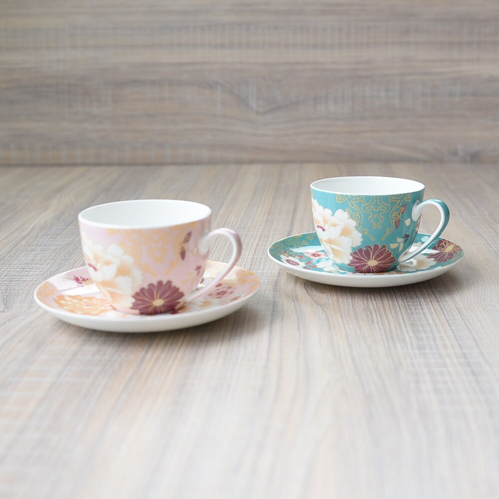 Nordisk håndlaget kopp vintage keramikk kaffefat sett kjøkkenutstyr kopp tazas kafé kjøkken drikkeutstyr  db60bd