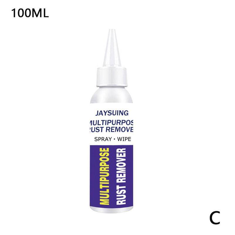 30/50/100ML Rust Remover Door Window Rust-proof Lubricant Hub Lubrication Surface Metal Rust Wheel Cleaning Spray W0F0: 100ML
