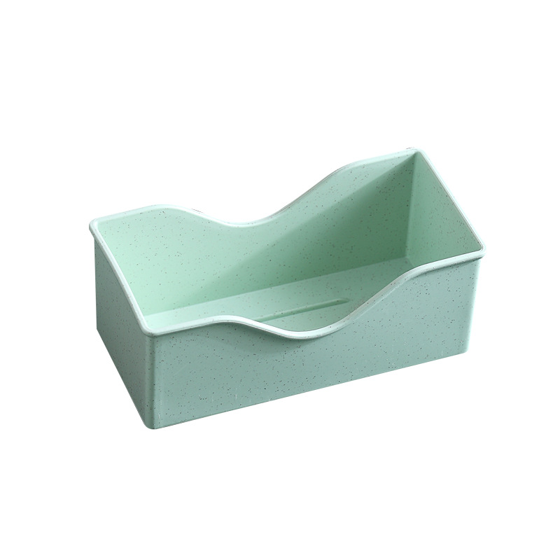 5/6 stk hvetehalm servise gjenbrukbart husholdningskrydder fast soyasaus salt snack liten tallerken kjøkkenutstyr