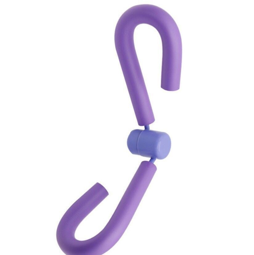 Abrazadera de pierna multifuncional para Fitness, equipo de Fitness interior del muslo, entrenador de piernas musculares del suelo pélvico, accesorios de Fitness, entrenamiento, gimnasio: Morado