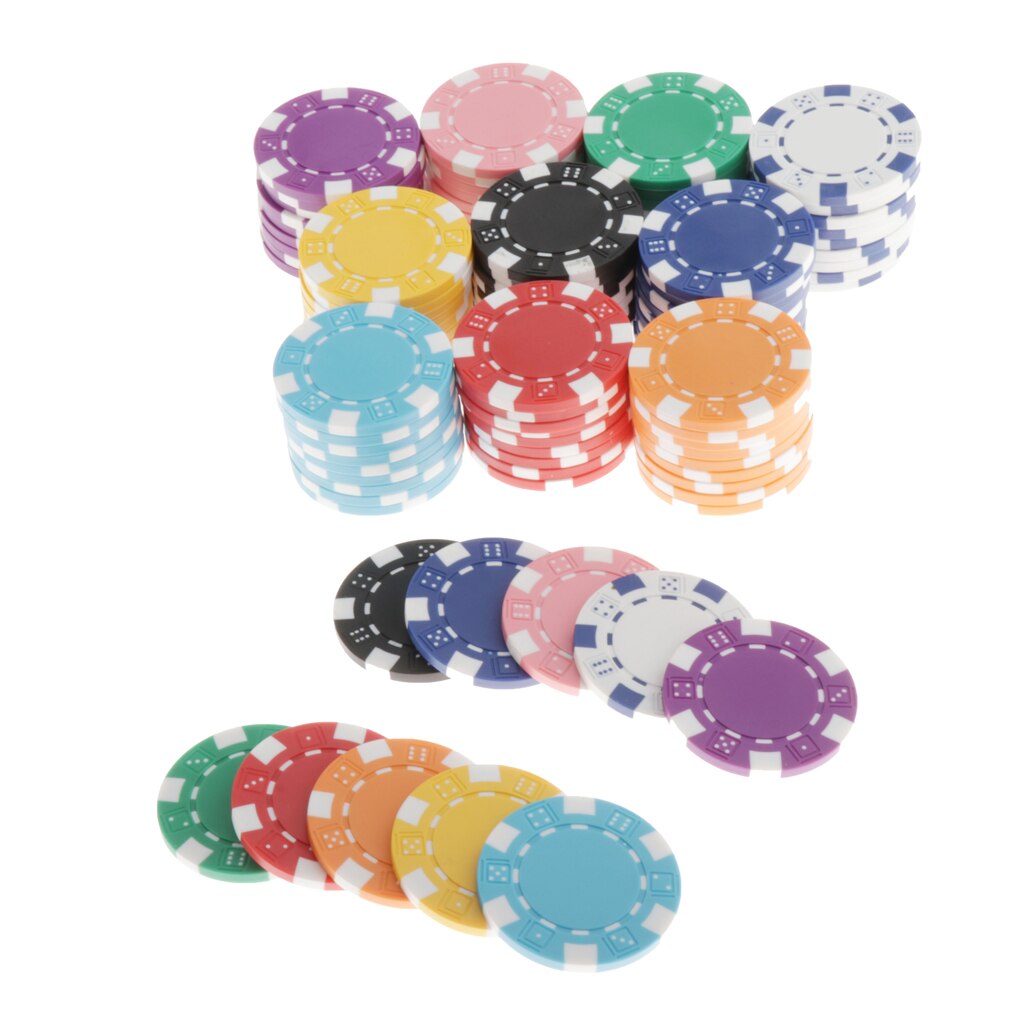 Kasino liefern Gremium Spiele leer Chips einstellen von 100 stücke Poker Chips