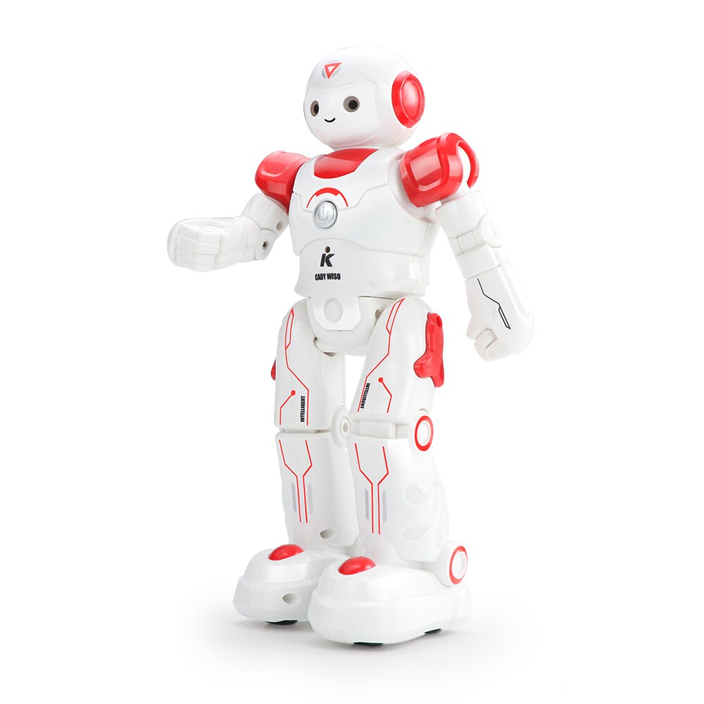 R12 accompanying interactive robot singing and dancing programming LED lighting toys for children: Red