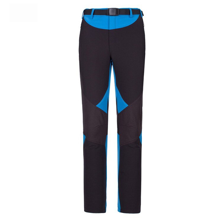 TRVLWEGO Hiking Camping Climbing Pants Summer Thin Breathable Quick Dry Pants Women Outdoor Sports Travel Waterproof Trousers: Blue / XXXL