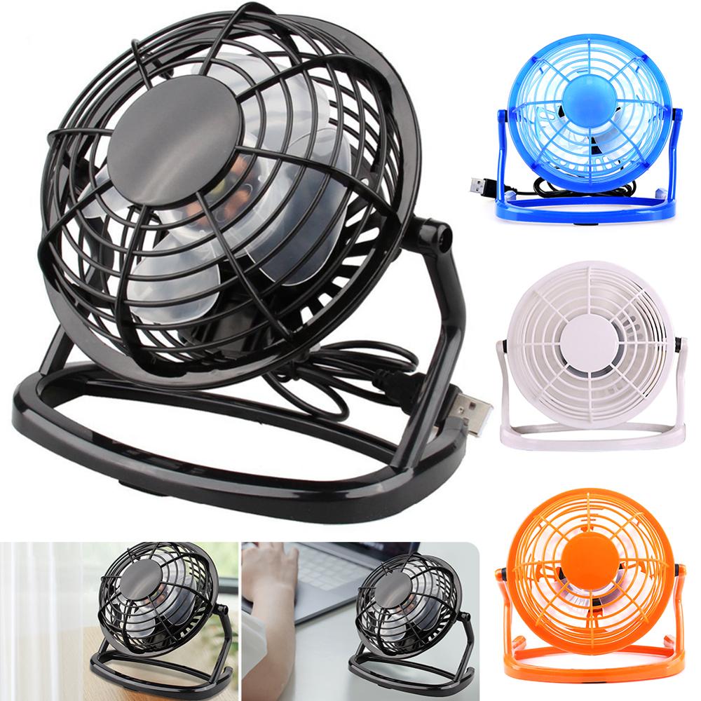 Mini Dc 5V 500MA Bureau Ventilator Kleine Ultra-Stille Nb En Pc Cooling Fans Persoonlijke Koeler Usb Aangedreven draagbare Tafel Ventilator