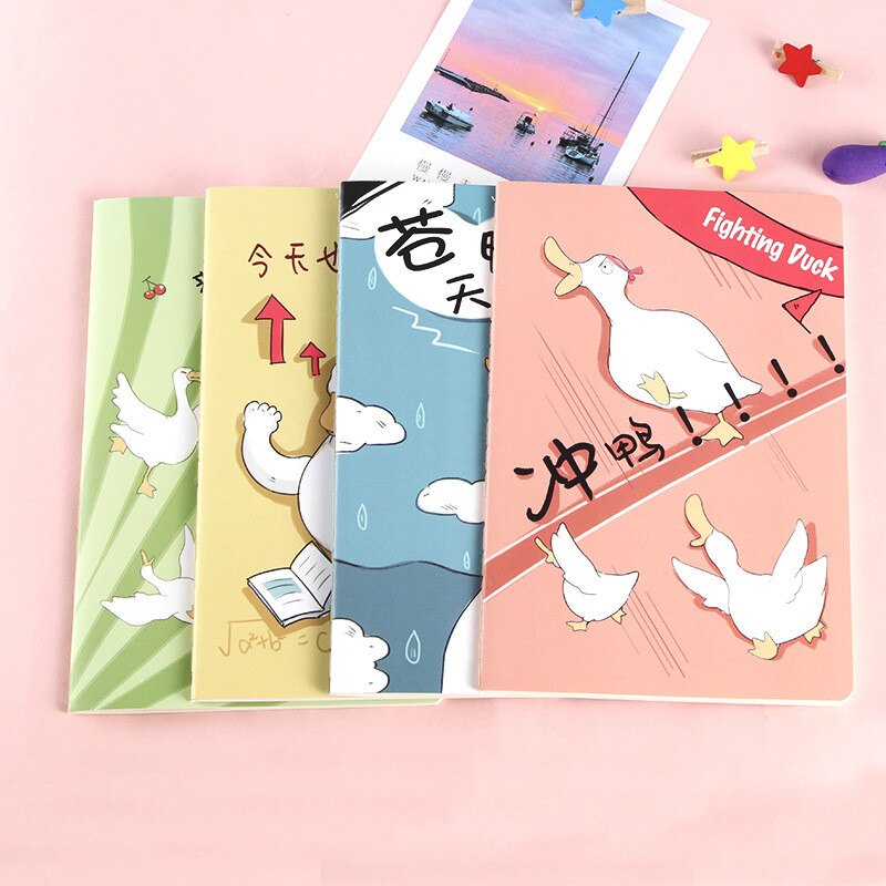 30 Pages Vintage Notepad Book Line Simple Japanese Style Lovely Image A5 Notebook School Supplies Student Stationery