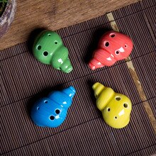 6 kong tao fløjte dyr tegneserie dejlig modellering flod flere farver valgfri børns musikinstrumenter