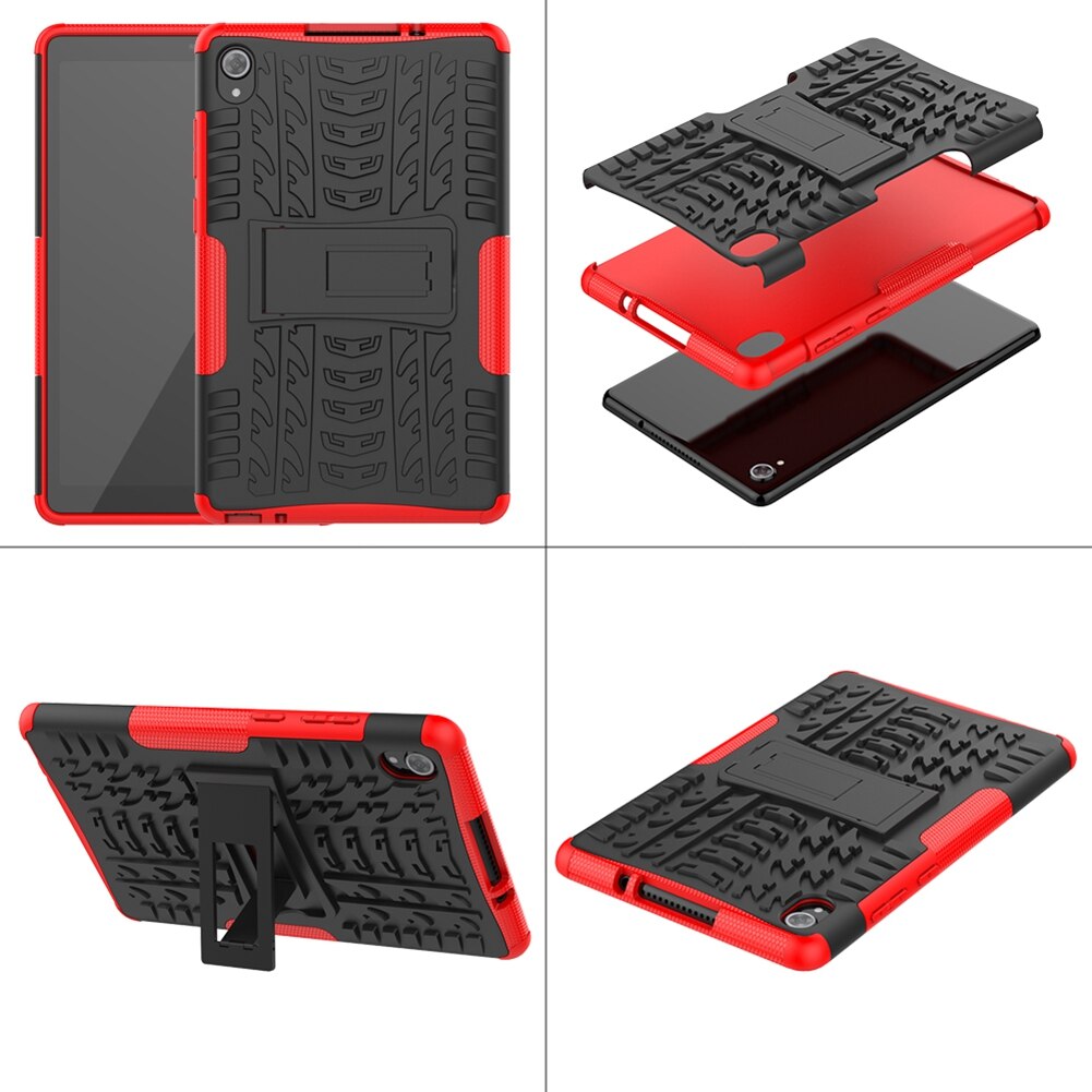 Shockproof Case Voor Lenovo Tab M8 Hd Fhd TB-8505X TB-8505F TB-8705F TB-8705N 8 Inch Tablet Pc Armor Cover Met Achter kicstand