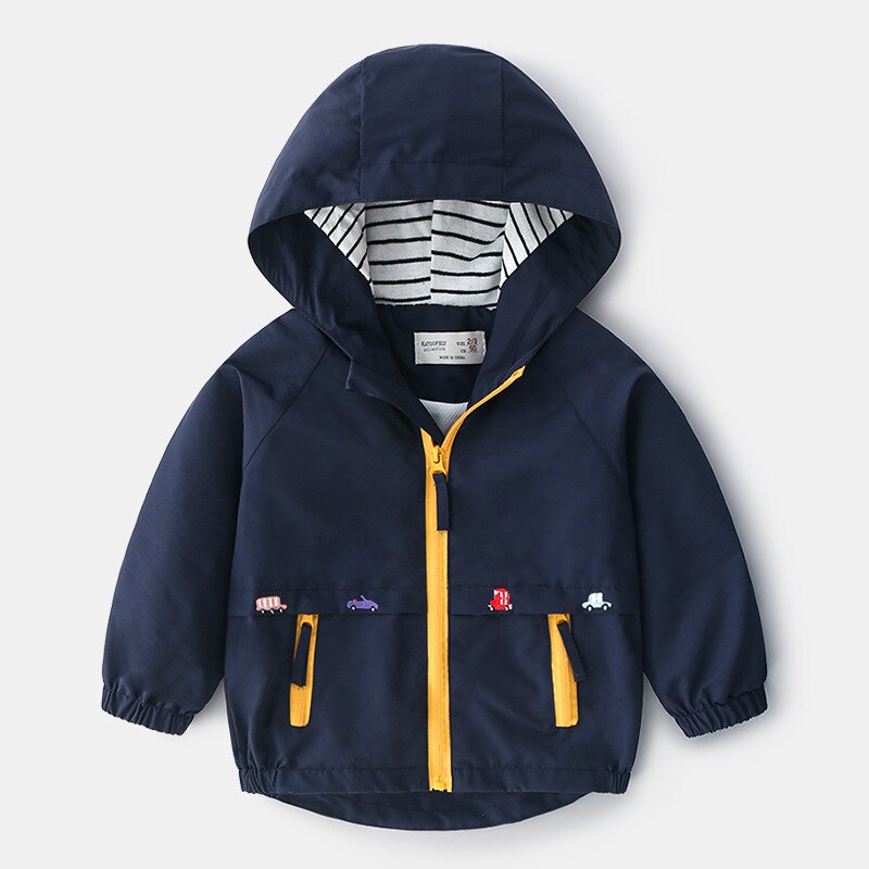 Printemps automne veste pour garçons filles enfants manteau enfant en bas âge à capuche coupe-vent vêtements d'extérieur pour enfants bébé vêtements infantile Blazer vêtements: 1 / 5T