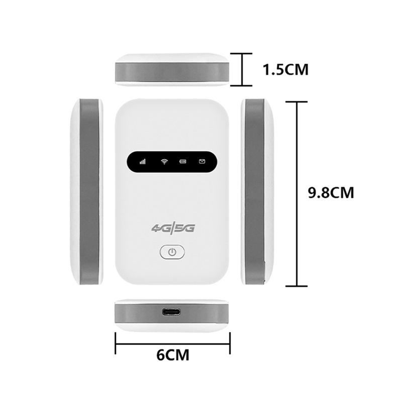 4G LTE Handy, Mobiltelefon Wifi Router 150Mbps Tragbare Hotspot Mit SIM Karte Slot Drahtlose Internet Modem Für Reise Auto-Y47A