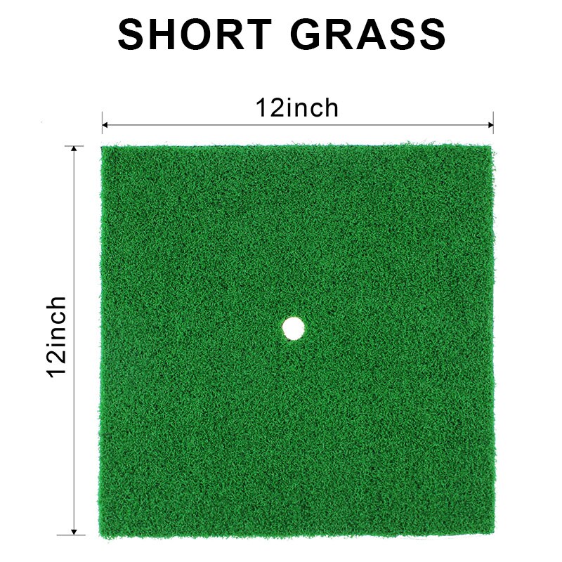 CRESTGOLF Golfnet - 2m/3m - Træningsnet Indendørs/Udendørs - Golfmåtter: Kort græsmåtte