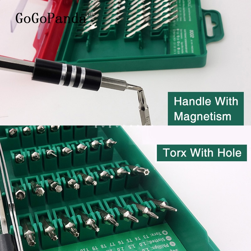 33 In 1 Multifunction Pocket Tools Precision Kit Magnetic Tool Box Screwdriver Set Phone Repair